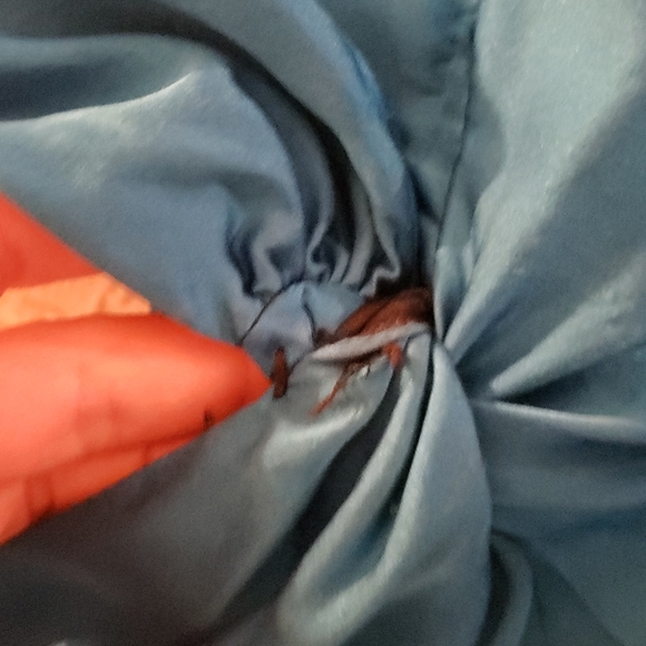 Silk halter dress vintage in teal - Picture 7 of 12